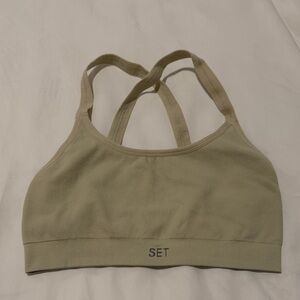 Set Active Sculptflex Box X Bra Oat Milk Size: S